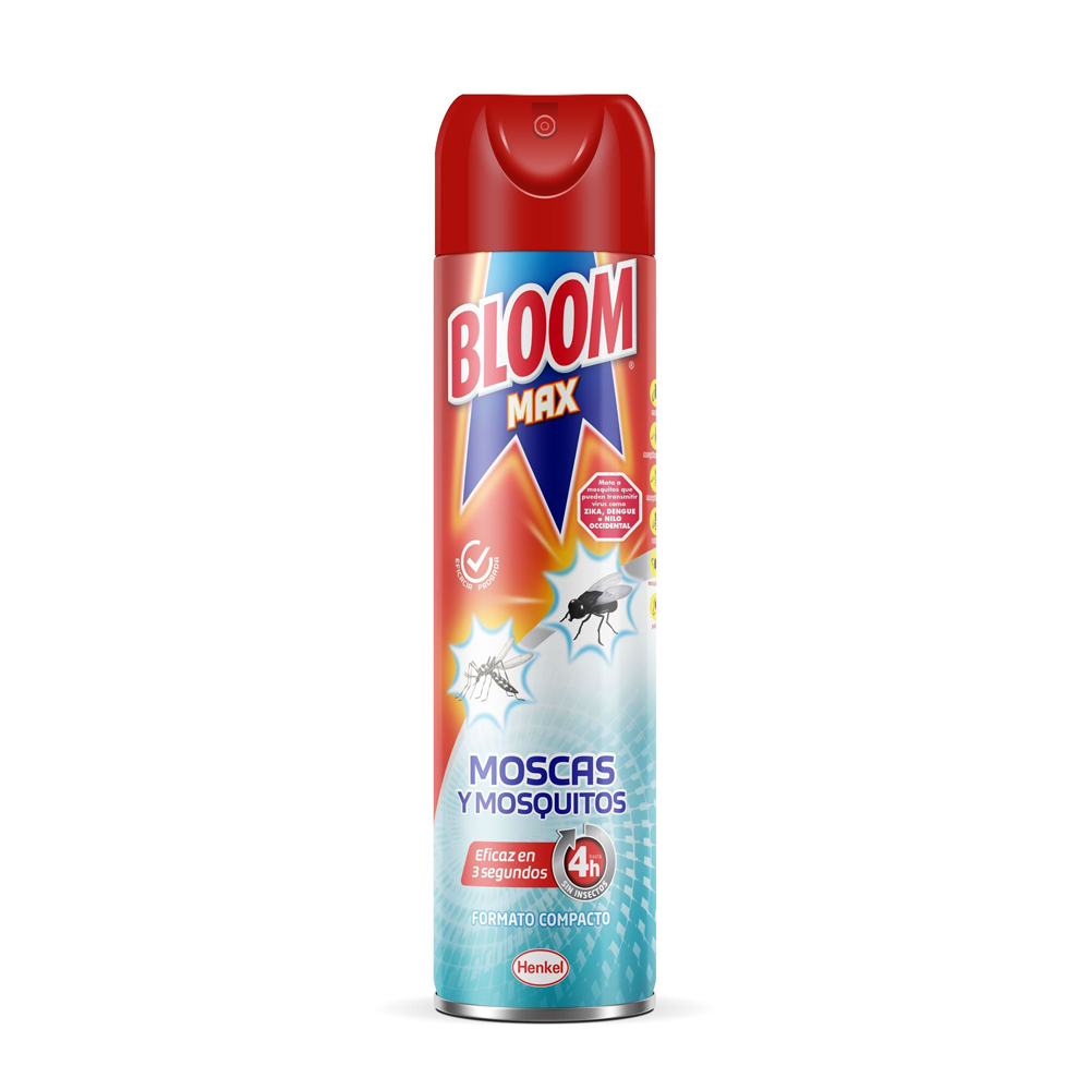 BLOOM INSECT.400ML.MAX TRIPLE(MOSCAS Y MOSQUITOS TIGRE) - Dorave